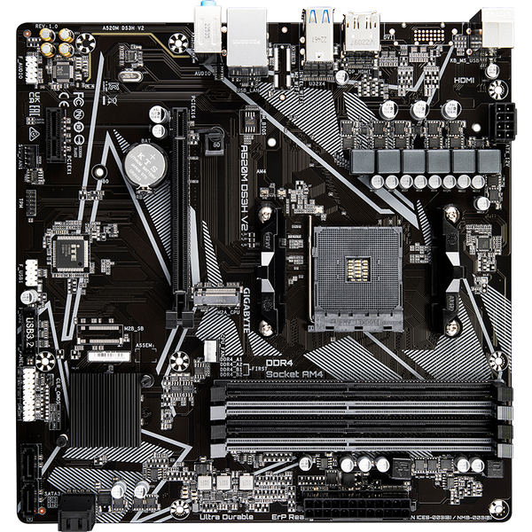 Placa de baza Gigabyte A520M DS3H V2 Socket AM4