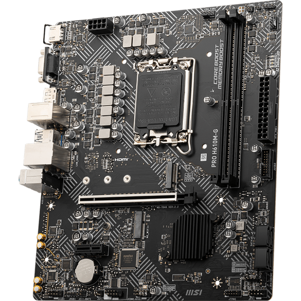 Placa de baza MSI PRO H610M-G DDR5 Socket 1700