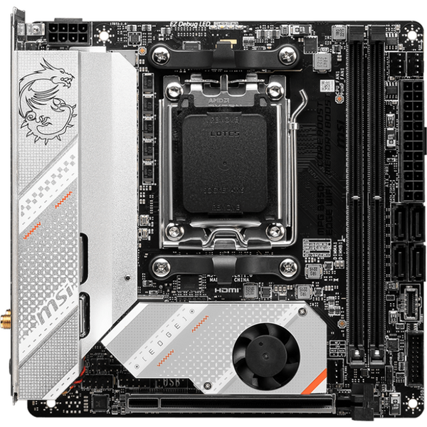 Placa de baza MSI MPG B650I EDGE WIFI Socket AM5