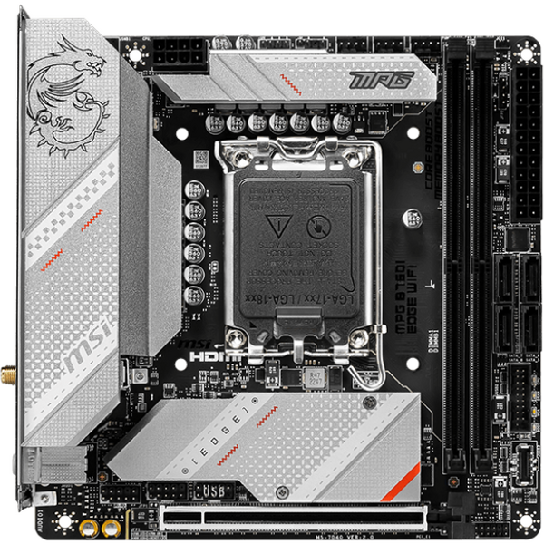 Placa de baza MSI MPG B760I EDGE WIFI Socket 1700