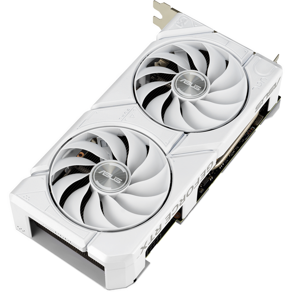 Placa video Asus GeForce RTX 4060 DUAL EVO White 8GB GDDR6 128 bit DLSS 3.0