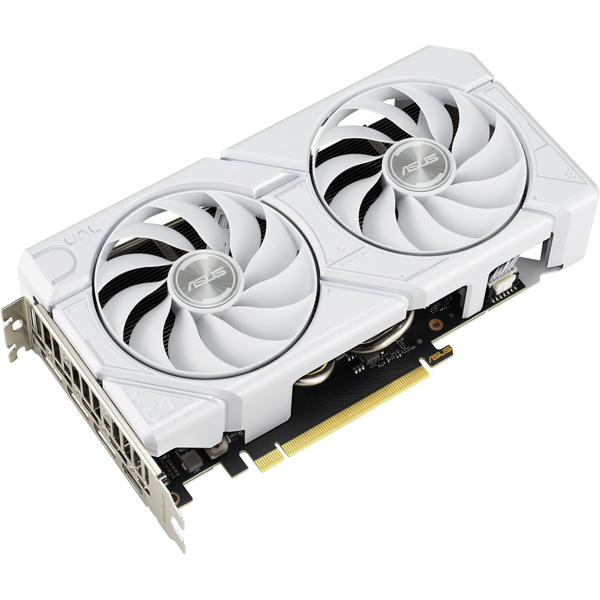 Placa video Asus GeForce RTX 4060 DUAL EVO White 8GB GDDR6 128 bit DLSS 3.0