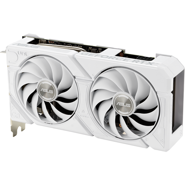 Placa video Asus GeForce RTX 4060 DUAL EVO White 8GB GDDR6 128 bit DLSS 3.0