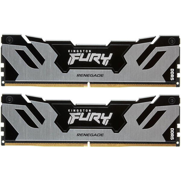 Memorie Kingston FURY Renegade Silver 96GB DDR5 6000MHz CL32 Kit Dual Channel