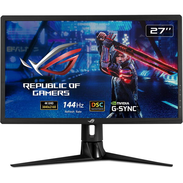 Monitor Gaming Asus ROG XG27UQR 27 inch UHD IPS 1 ms 144 Hz HDR Negru