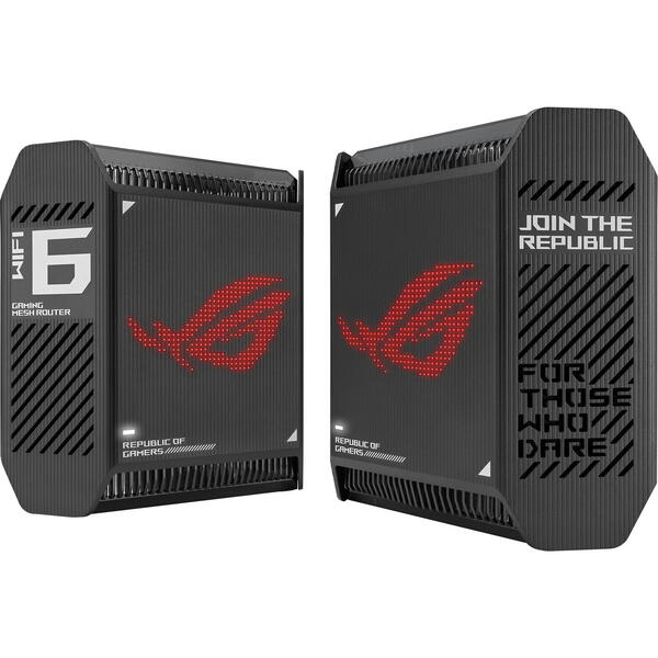 Router Wireless Asus AiMesh ROG Rapture GT6 AX10000 2 pack Black