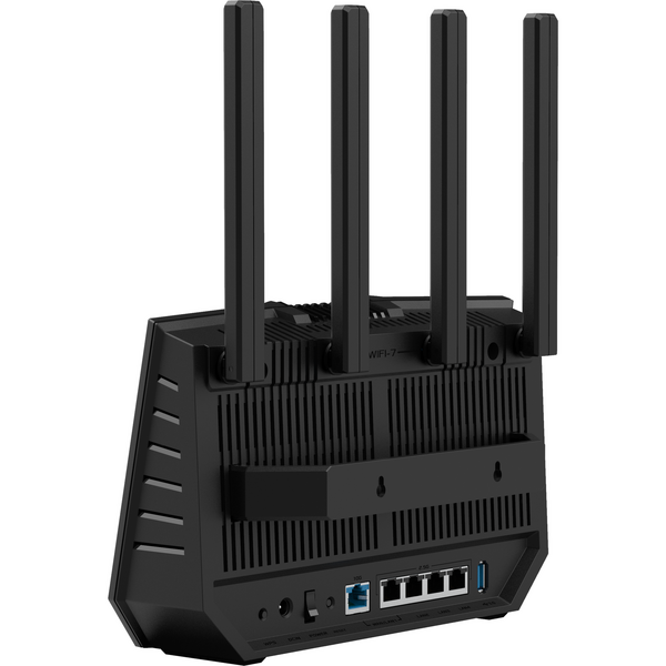 Router Wireless Asus RT-BE92U Dual-Band WiFi 7 2.5 Gigabit Black