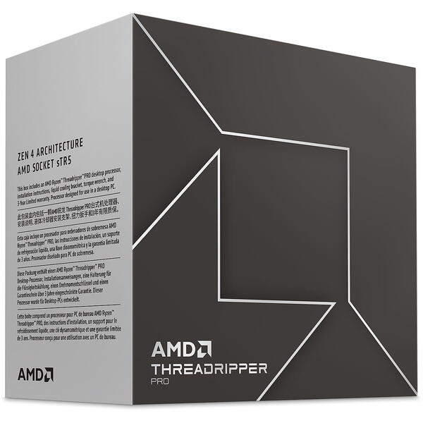 Procesor AMD Threadripper PRO 7995WX 2.5 Ghz Box Socket sTR5