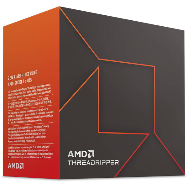 Procesor AMD Ryzen Threadripper 7980X, 3.20GHz, Socket sTR5, Box