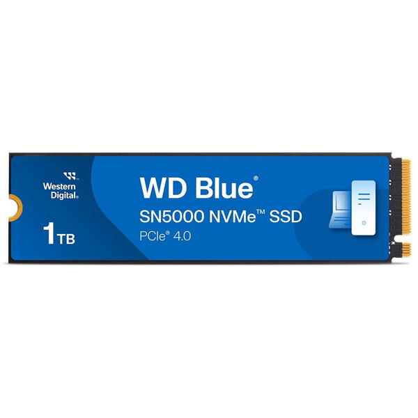 SSD WD SN5000 1TB PCI Express 4.0 x4 M.2 2280