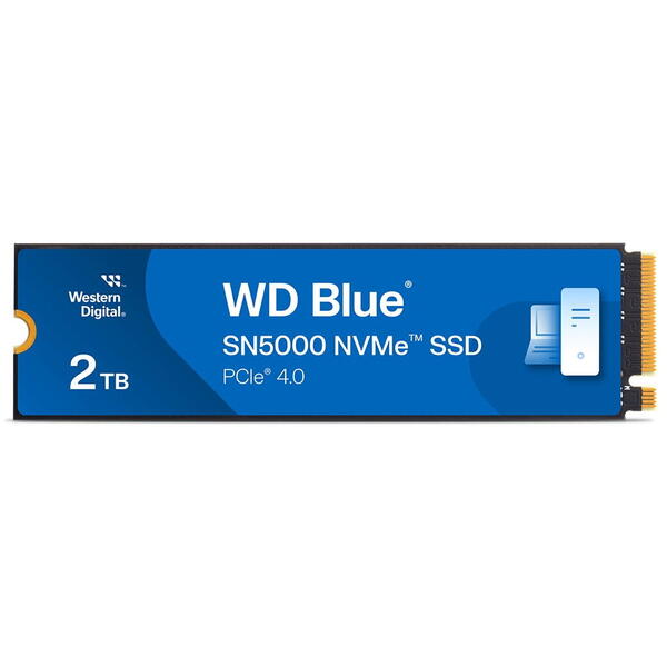 SSD WD SN5000 2TB PCI Express 4.0 x4 M.2 2280