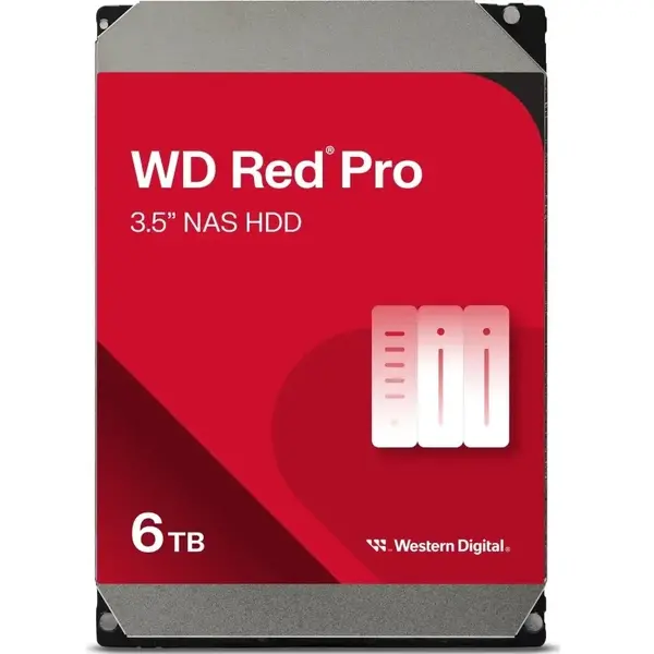 Hard Disk WD Red Pro, 6TB, SATA3, 256MB, 3.5 inch