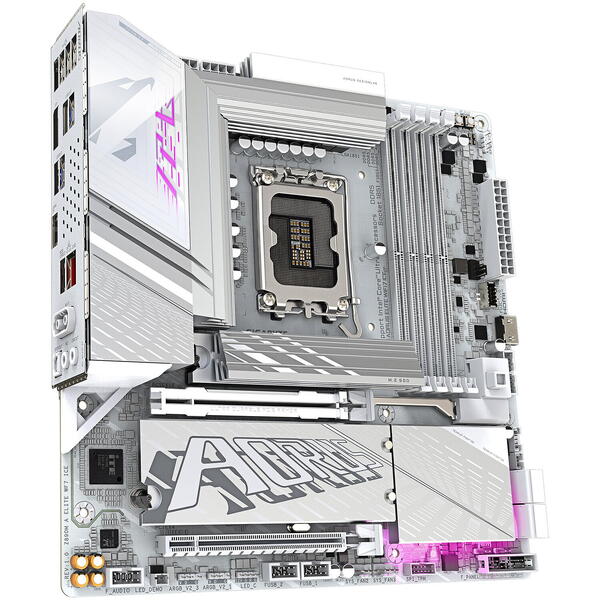 Placa de baza Gigabyte Z890M AORUS ELITE WIFI7 ICE Socket 1851