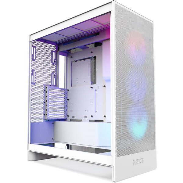 Carcasa NZXT H7 Flow 2024 RGB White