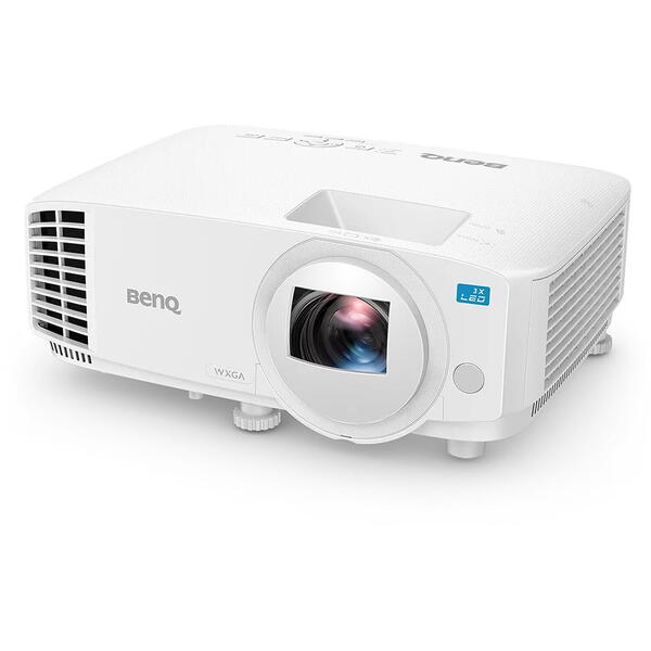 Videoproiector Benq LW500ST, WXGA, 1280x800, 2000 lumeni, Boxe 10W, Alb