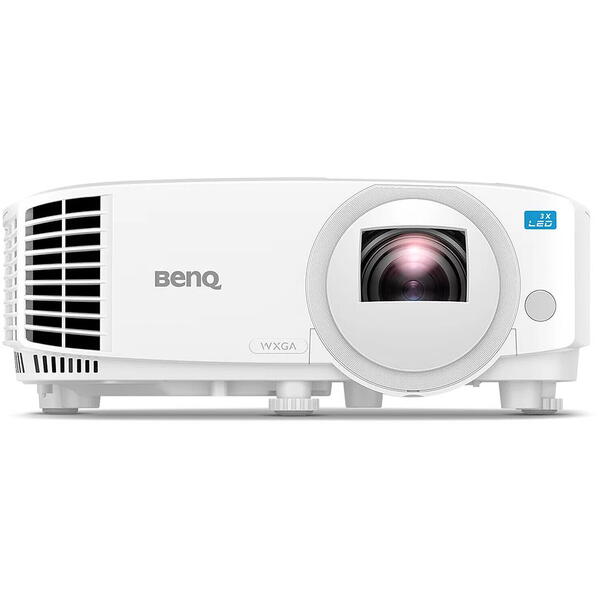 Videoproiector Benq LW500ST, WXGA, 1280x800, 2000 lumeni, Boxe 10W, Alb