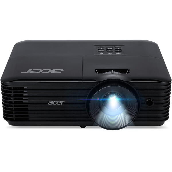 Videoproiector Acer X1328, DLP, WXGA, 1280x800, 5000 lumeni, HDMI, VGA, Boxe, Negru