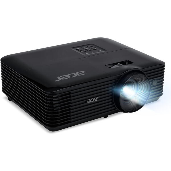 Videoproiector Acer X1328, DLP, WXGA, 1280x800, 5000 lumeni, HDMI, VGA, Boxe, Negru