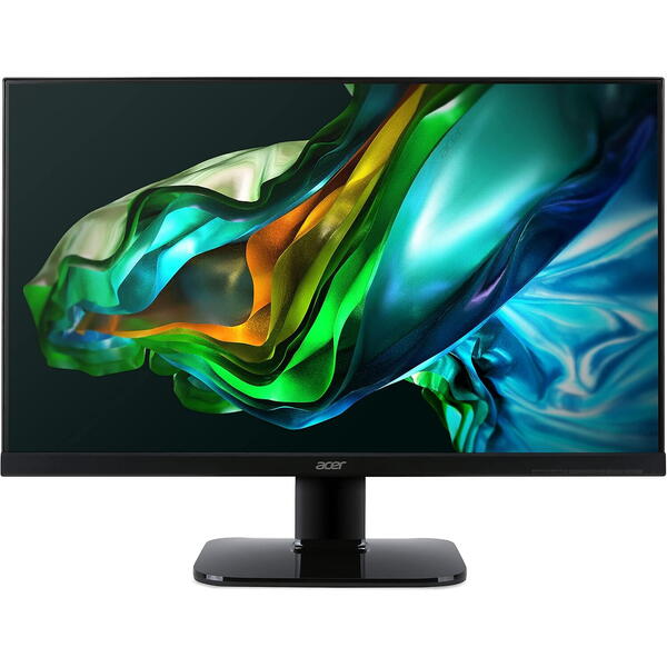 Monitor LED Acer KA270H 27 inch FHD VA 4 ms 60 Hz, Negru