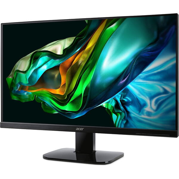 Monitor LED Acer KA270H 27 inch FHD VA 4 ms 60 Hz, Negru