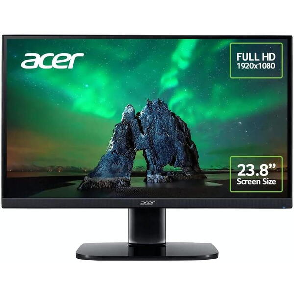 Monitor LED Acer KA240Y 23.8 inch FHD VA 4 ms 100 Hz Negru