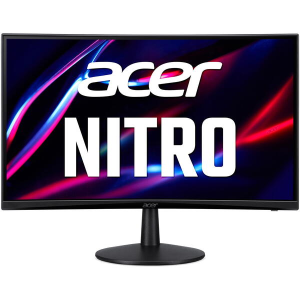 Monitor Gaming Acer Nitro ED240Q S3 Curbat 23.6 inch FHD VA 5 ms 180 Hz