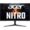 Monitor Gaming Acer XZ322QUV3 ZeroFrame Curbat 31.5 inch QHD VA 1 ms 180 Hz HDR Negru