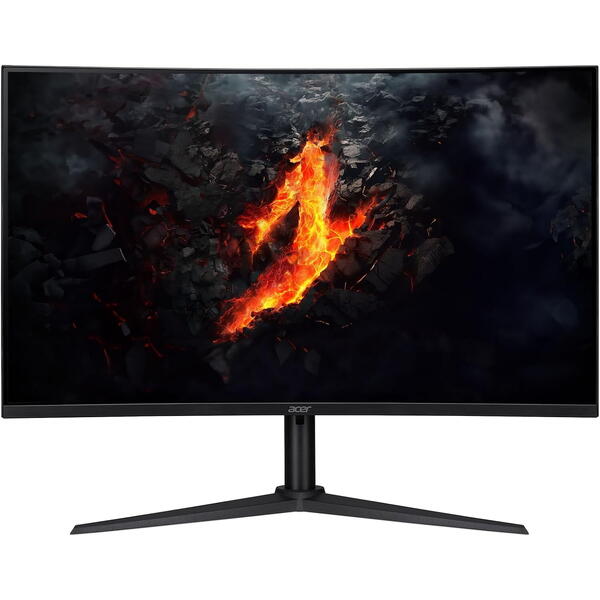 Monitor Gaming Acer XZ322QUV3 ZeroFrame Curbat 31.5 inch QHD VA 1 ms 180 Hz HDR Negru