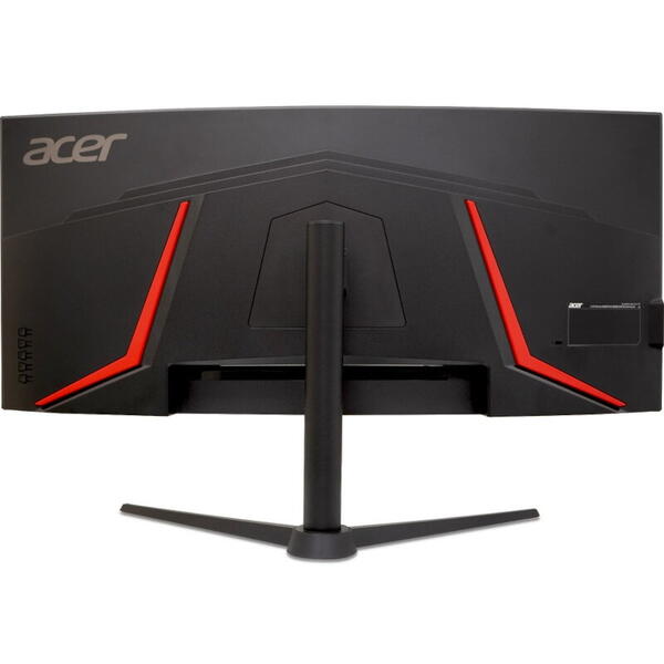 Monitor Gaming Acer Nitro XZ340CUH ZeroFrame Curbat 34 inch UWQHD VA 1 ms 100 Hz HDR Negru