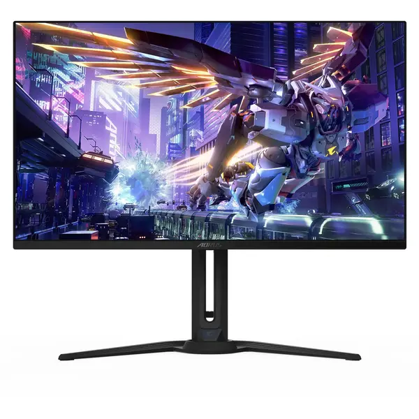 Monitor LED Gigabyte AORUS FO32U2P 31.5 inch UHD QD-OLED 0.03 ms 240 Hz USB-C HDR Negru