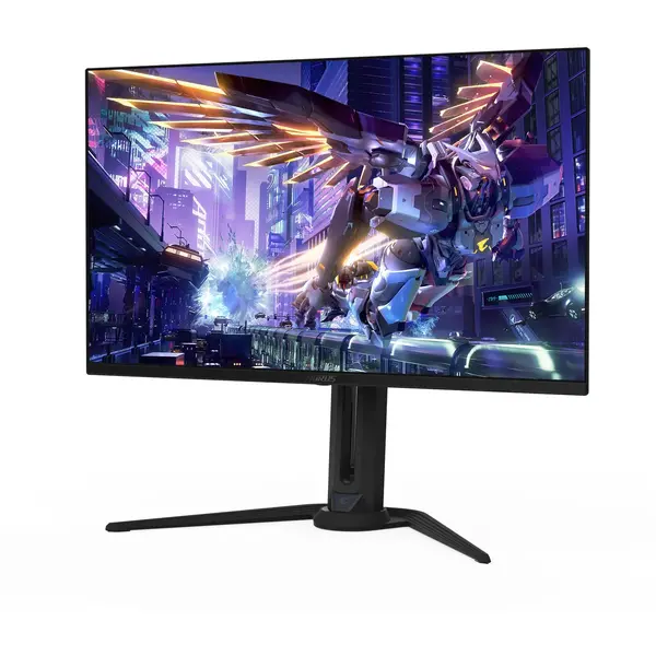 Monitor LED Gigabyte AORUS FO32U2P 31.5 inch UHD QD-OLED 0.03 ms 240 Hz USB-C HDR Negru