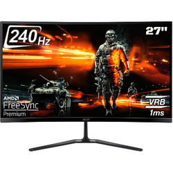 Nitro ED270X2 ZeroFrame Curbat 27 inch FHD VA 5 ms 240 Hz Negru