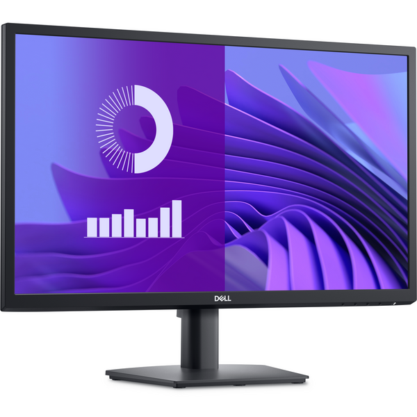 Monitor LED Dell E2425H 23.8 inch FHD VA 5 ms 75 Hz Negru