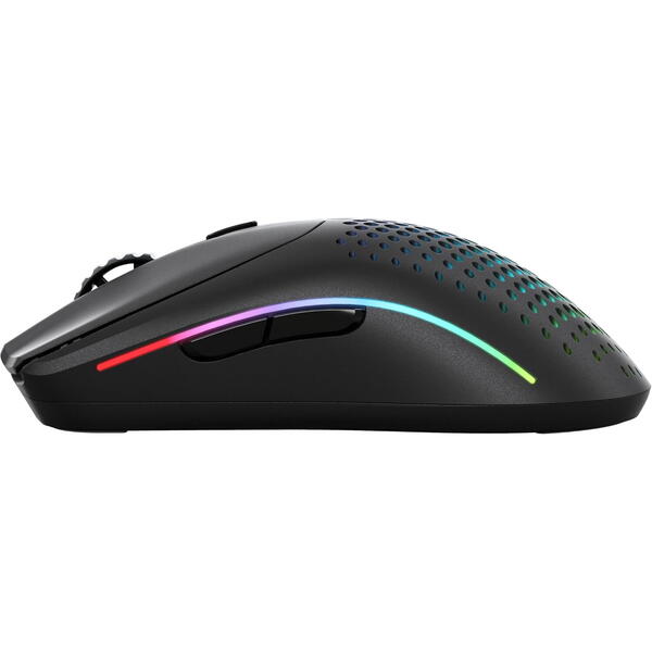 Mouse gaming Glorious O 2 Wireless, 26000 DPI RGB Black