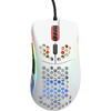 Mouse gaming Glorious D- Matte, RGB, 12000 DPI, USB, Alb Mat