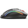 Mouse gaming Glorious Model D, Wireless, RGB, 19000 DPI, Negru Mat