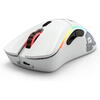 Mouse gaming Glorious Model D, Wireless, RGB, 19000 DPI, Alb Mat