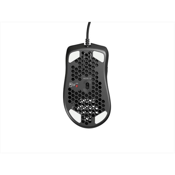 Mouse gaming Glorious Model D Minus, RGB, 12000 DPI, Negru Lucios