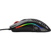 Mouse gaming Glorious Model O, RGB, 12000 DPI, Negru Lucios