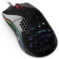 Mouse gaming Glorious Model O, RGB, 12000 DPI, Negru Lucios