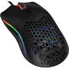 Mouse gaming Glorious Model O, RGB, 12000 DPI, Negru Mat