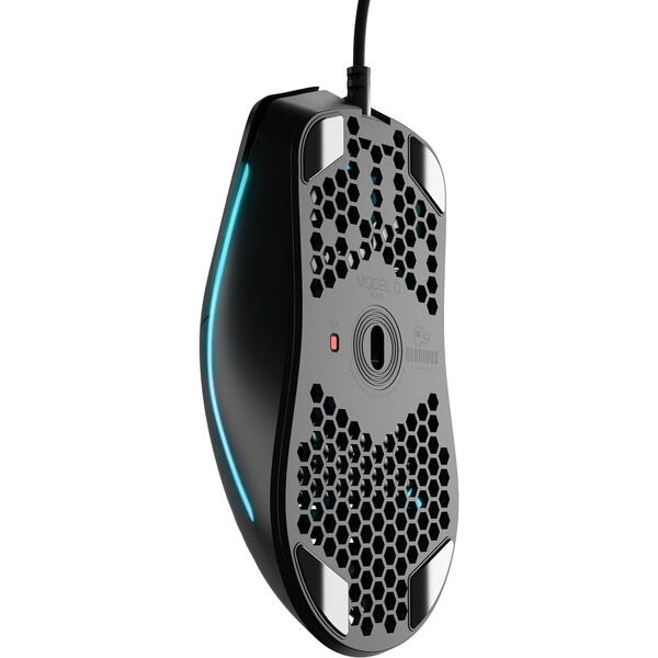 Mouse gaming Glorious Model O, RGB, 12000 DPI, Negru Mat