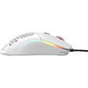 Mouse gaming Glorious Model O, RGB, 12000 DPI, Alb Mat