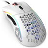 Mouse gaming Glorious Model D, RGB, 12000 DPI, USB, Alb lucios