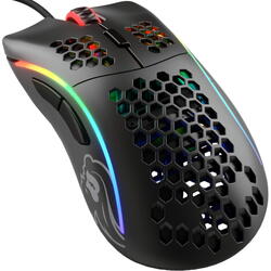 Mouse gaming Glorious Model D, RGB, 12000 DPI, USB, Negru mat