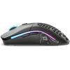 Mouse gaming Glorious Model O Wireless, RGB, 19000 DPI, Negru mat