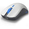 Mouse gaming Glorious One PRO Wireless - Vidar - Forge, Alb Mat/ Albastru