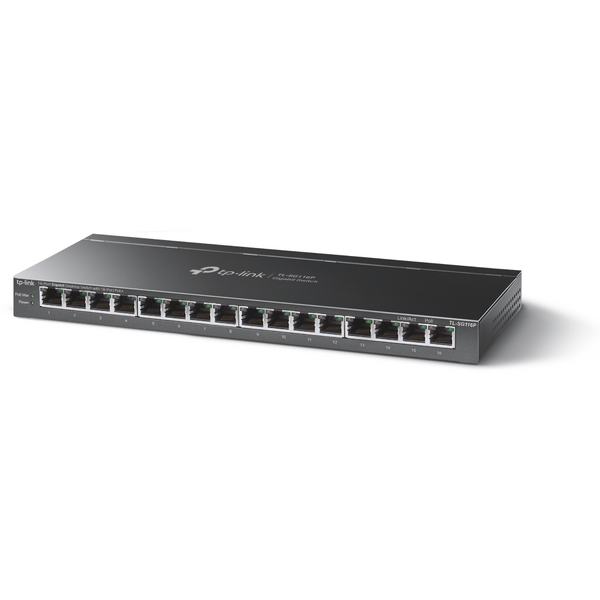 Switch TP-LINK TL-SG116P 16-Port Gigabit PoE+