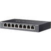 Switch TP-LINK DS108GP, 8 porturi Gigabit POE+