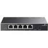 Switch TP-LINK TL-SG1005P-PD, 5 porturi Gigabit, 1-Port PoE++ in si 4 PoE+ out